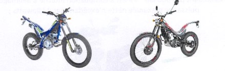 Motocyclette de trial